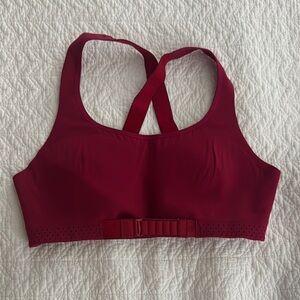 Women's Red Sports Bra